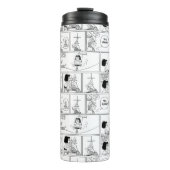 Marcie & Peppermint Patty in het klaslokaal Thermosbeker (Voorkant)