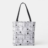 Marcie & Peppermint Patty in het klaslokaal Tote Bag (Achterkant)
