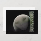 MarCO CubeSat Alien Mars Farewell Briefkaart (Voorkant / Achterkant)