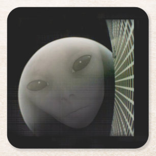 MarCO CubeSat Alien Mars Farewell Kartonnen Onderzetters