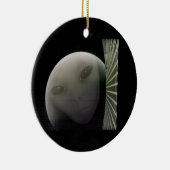 MarCO CubeSat Alien Mars Farewell Keramisch Ornament (Rechts)