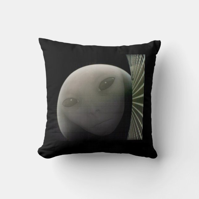 MarCO CubeSat Alien Mars Farewell Kussen (Voorkant)