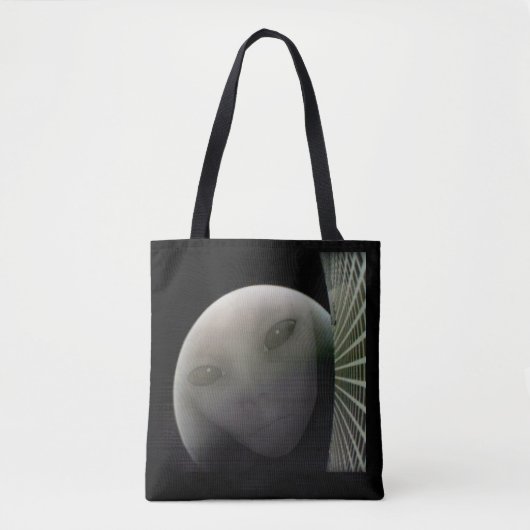 MarCO CubeSat Alien Mars Farewell Tote Bag (Voorkant)