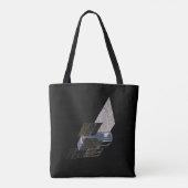MarCO CubeSat Alien Mars Farewell Tote Bag (Achterkant)
