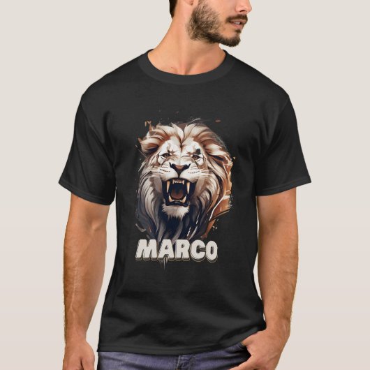 Marco het brulletje moed t-shirt (Voorkant)