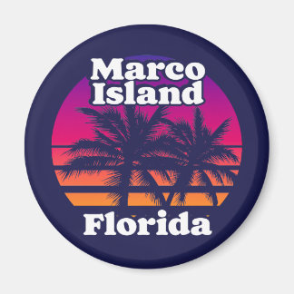 Marco Island Beach Florida Magneet