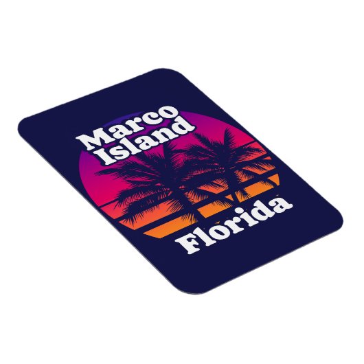 Marco Island Beach Florida Magneet (Rechterzijde)