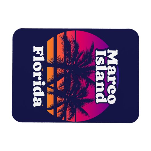  Marco Island Beach Florida Magneet (Horizontaal)