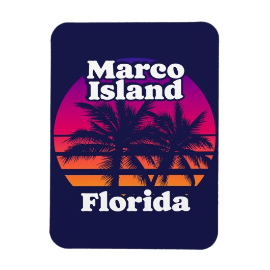  Marco Island Beach Florida Magneet (Verticaal)