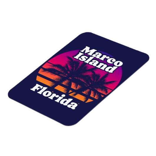  Marco Island Beach Florida Magneet (Linkerzijde)