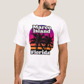  Marco Island Beach Florida T-shirt (Voorkant)