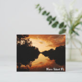 Marco Island FL Briefkaart (Staand voorkant)