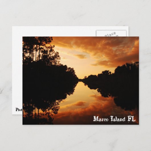 Marco Island FL Briefkaart (Voorkant / Achterkant)