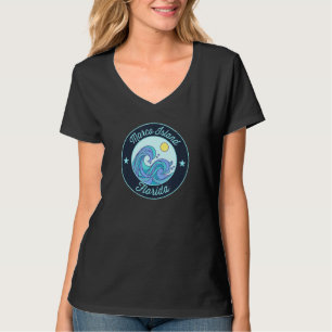 Marco Island FL Florida Souvenir Nautical Surfer G T-shirt