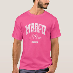 Marco Island FL Florida  throwback T-shirt
