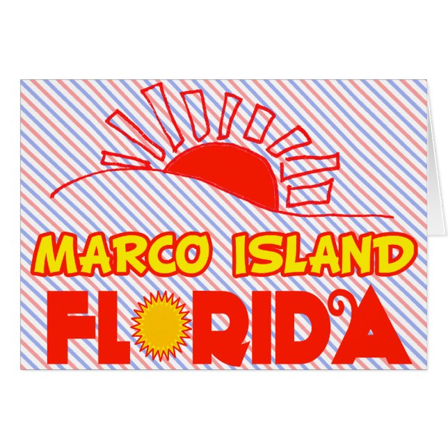 Marco Island, Florida (Voorkant Horizontaal)