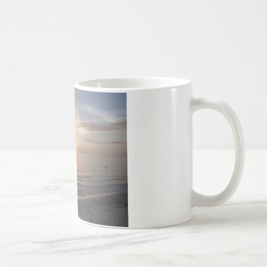 Marco Island Florida Beach Sunset Coffee Mok (Rechts)