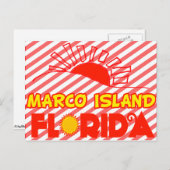 Marco Island, Florida Briefkaart (Voorkant / Achterkant)
