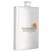 Marco Island Florida Sun Palm Trees Flacon (Rechts)