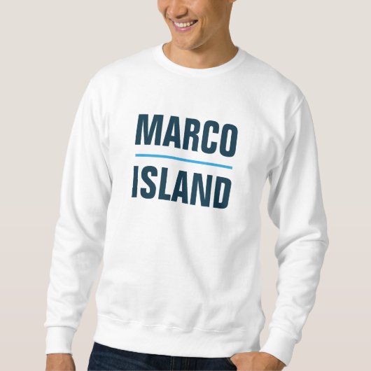 Marco Island Florida Sweatshirt (Voorkant)