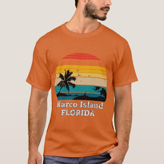 Marco Island FLORIDA T-shirt (Voorkant)