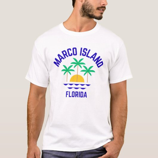 Marco Island Florida T-shirt (Voorkant)