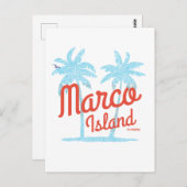 Marco Island Florida Vacation  Verenigde Staten Briefkaart (Voorkant / Achterkant)