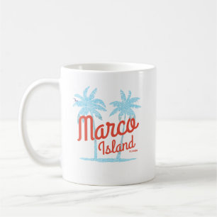 Marco Island Florida Vakantie Vintage VS Koffiemok