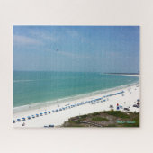 Marco Island Florida White Sand Beach and Ocean Legpuzzel (Horizontaal)