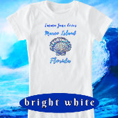 Marco Island Florida  zeeschelp met naam T-shirt