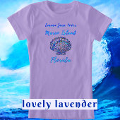 Marco Island Florida  zeeschelp met naam T-shirt