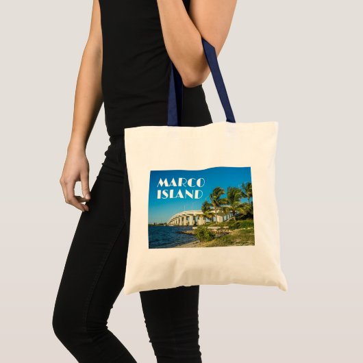 Marco Island Naples Florida Bridge Foto Tote Bag (Voorkant (product))