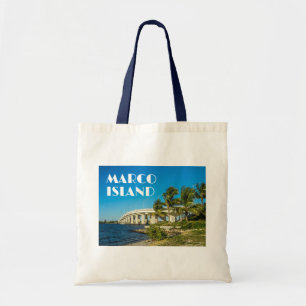 Marco Island Naples Florida Bridge Foto Tote Bag
