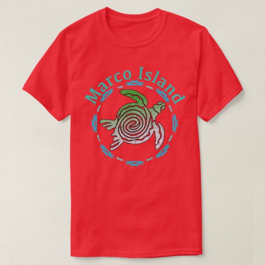 Marco Island  ribal urtle Gift T-shirt (Design voorkant)