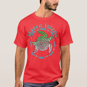 Marco Island ribal urtle Gift T-shirt