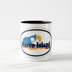 Marco Island Tweekleurige Koffiemok