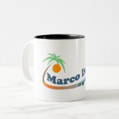 Marco Island Tweekleurige Koffiemok (Voorkant links)