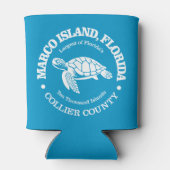 Marco Island (zeeen schildpad) Blikjeskoeler (Achterkant)