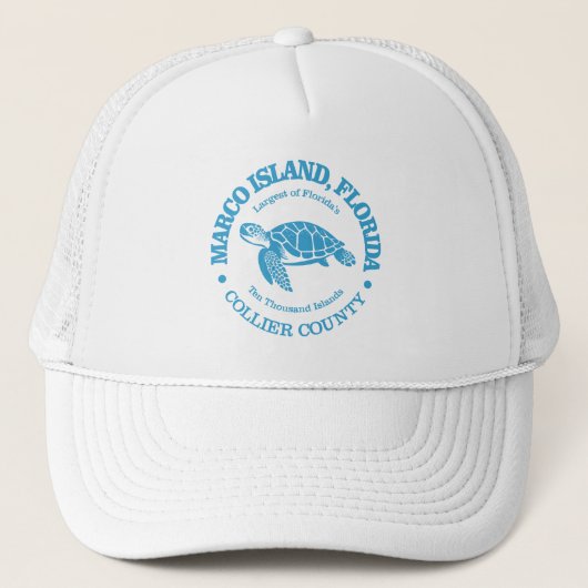 Marco Island (zeeen schildpad) Trucker Pet (Voorkant)