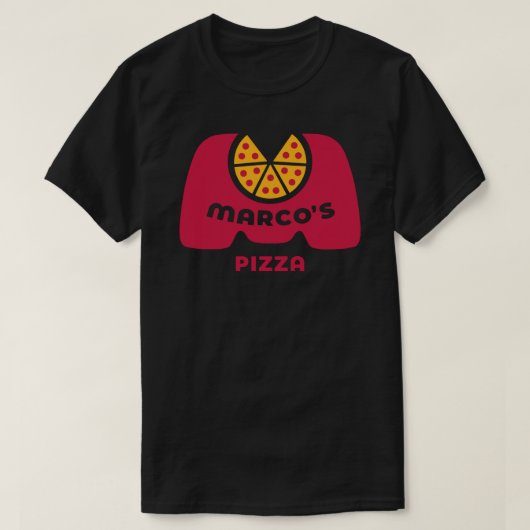 marco pizza, pizza enak Sticker.png T-shirt (Design voorkant)