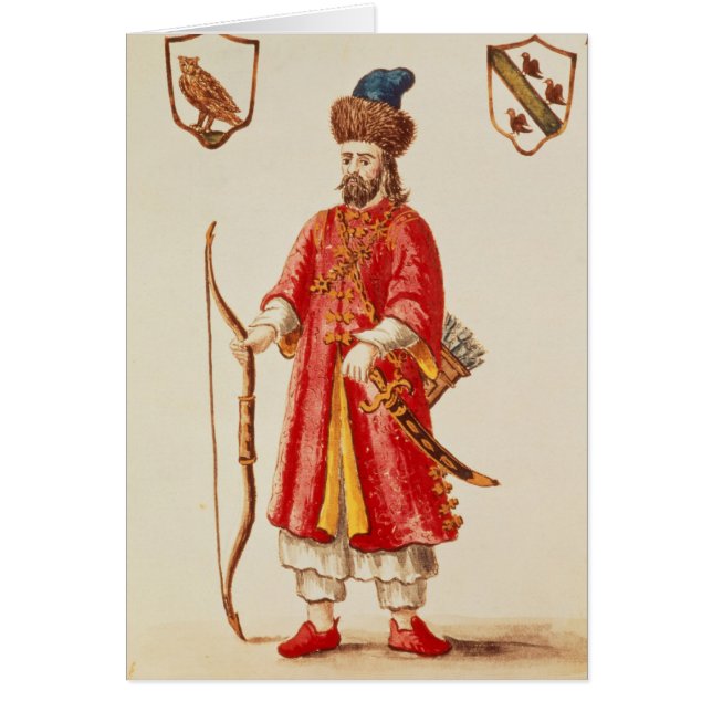 Marco Polo gekleed in Tartar costume (Voorkant)