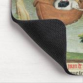 Marco Polo met olifanten en kamelen die aankomen Muismat (Hoek)