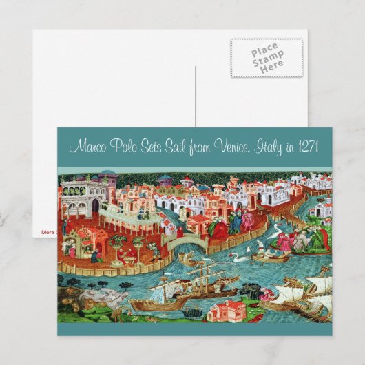 Marco Polo sets Briefkaart (Voorkant / Achterkant)