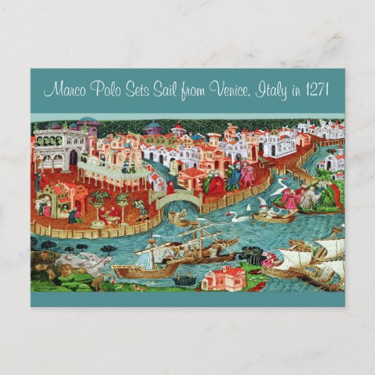 Marco Polo sets Briefkaart (Voorkant)