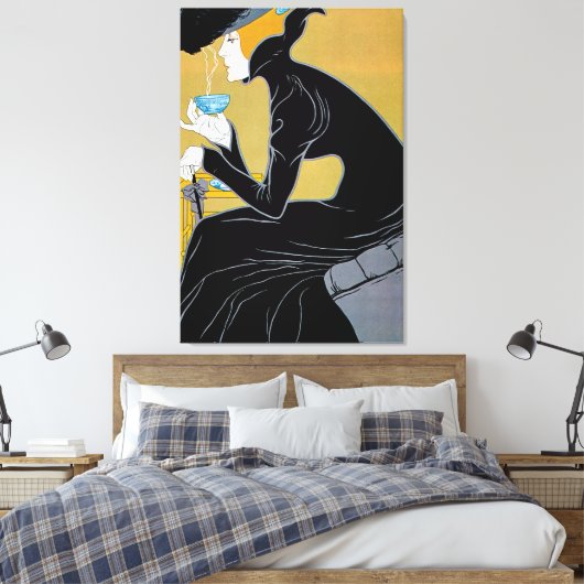 Marco Polo Tea Canvas Afdruk (Insitu (Slaapkamer))