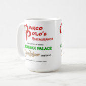 Marco Polo's Restaurants, Evanston, IL Koffiemok (Voorkant links)