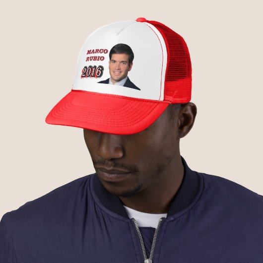 Marco Rubio 2016 Trucker Pet (In situ)
