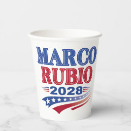Marco Rubio 2028 (3e) Papieren Bekers