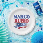 Marco Rubio 2028 (3e) Papieren Bordje (Feest)