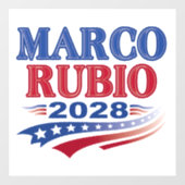 Marco Rubio 2028 (3e) Raamsticker (Vel)